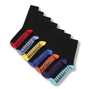 Public Dealz Mens Days Of The Week Cotton Socks (Pack of 7) / Multicolored